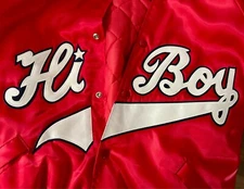 Rare Red Vintage HiBoy Baseball Jacket – King Louie XL – KC History