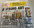 Home Depot Kids Workshop--Red Star STRING ART Kit-- Wood Craft-- NEW