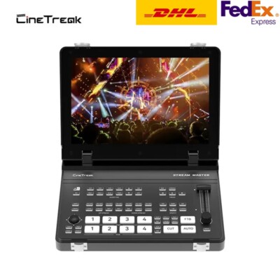 Cinetreak Stream Master Video Switcher HDMI Channel Switch Controller 10inch DHL