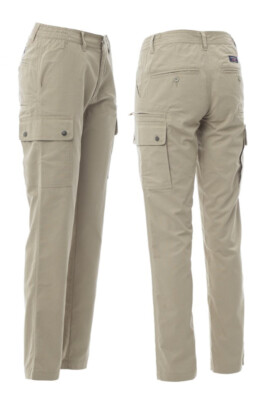 PAYPER Arbeitshose Cargohose Forest Summer Baumwolle khaki beige Gr. S-XXL  TOP 