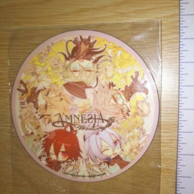 A47714 AMNESIA Idea Factory Hard plate coaster Otomate cafe
