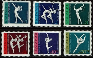 BULGARIA 1969 Rhythmic Dancing set of 6 CTO