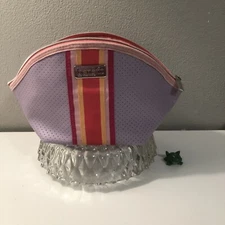 Benefit Purple Makeup  Bag (Long Live Lashes) ￼ Big Eyes Inside ￼