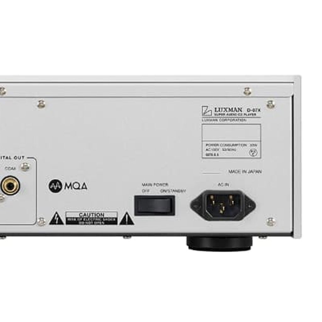 Luxman D-07X SACD/CD Player DAC High-End Audio Made in Japan