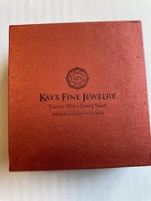 KAY® Jewelers Red Gift Presentation Box 2 1/2" X 2 3/8" X 7/8”
