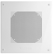 Valcom V-1921 Square Wall or Ceiling Speaker Square Hole Pattern One Way