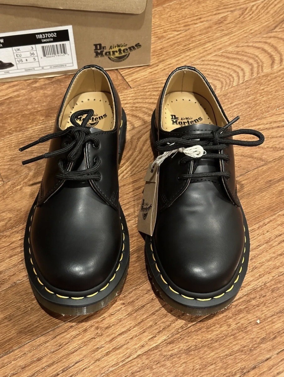 美品 ドクターマーチン 1461 Dr.Martens 3Hole USED Dr. Martens 1461 3-Eye Hardware Oxford Casual Shoe - Black