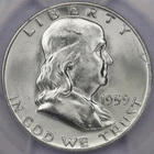 1959-D 50c Franklin Half Dollar - PCGS MS 65 FBL