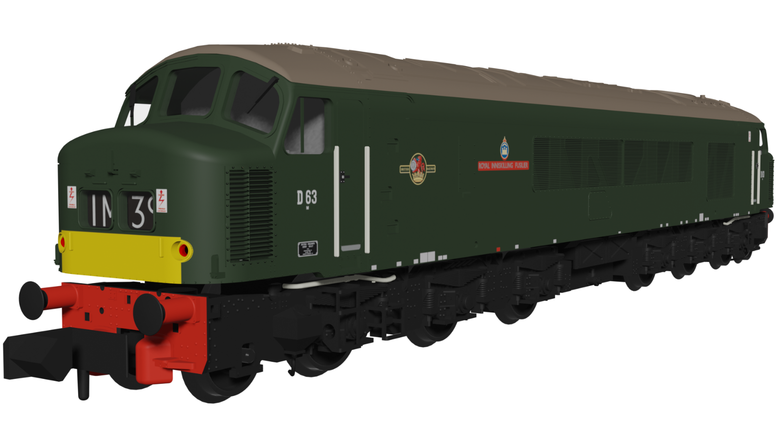 Rapido 948603 Class 45 D63 Royal Inniskilling Fusilier - DCC SOUND - N GAUGE