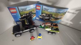 Lego City SUV With Watercraft 60058 Fully Complete Excellent Shape