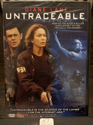 Untraceable DVD Perla Haney Jardine Betty Moyer Erin Carufel Peter Lewis H7