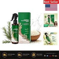 Hydrating Rosemary Rice Water Hair Growth Spray - 6.76 Fl Oz for All Hair Types