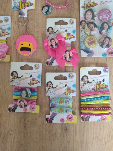Lot 8 Pièces / Bijoux / Barrettes / Élastiques / Soy Luna / Disney - Imagen 4 de 4