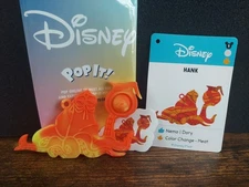 Disney Pop It! Mystery Bag Hank (Nemo) Sensory Fidget Toy, Card & Sticker