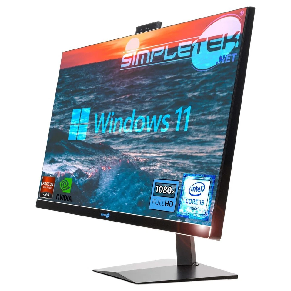 All In One I5 27" Fhd Win 11 Ram 8 Gb Ssd 120 Gb Computer Fisso Gaming Editing - Image 2 of 4