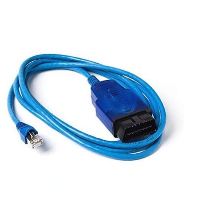Blue AntiBreak Ethernet enet to obd2 E-sys Cable Tools rj45 enet to OBD2 Blue