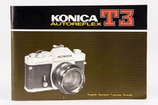 Instruction Manual Konica Autoreflex T3
