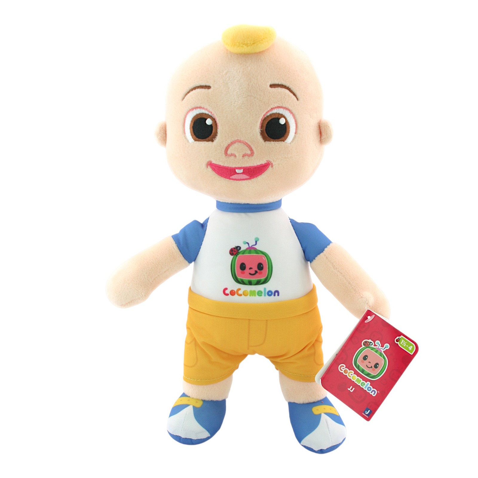 CoComelon - 12"" JJ plush soft toy - children's TV show official from Jazwares