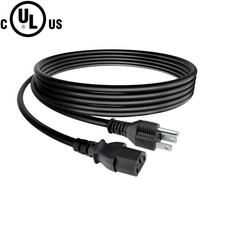 UL 6ft AC Power Cord For BTXON RC-CFM-T21 Vibration Plate Exercise Machine