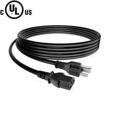 UL 6ft AC Power Cord For MERACH 3D MR-2469 4D MR-2489 Vibration Plate Machine