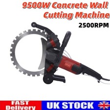 9500W Wall Chaser Concrete Wall Cutting Machine Electric Ring Saw 30cm Depth New