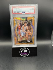 2024-25 Select Neon Orange Pulsar Prizms FOTL #79 Jaylen Wells ROOKIE /18 PSA 10