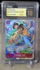 Trafalgar Law OP14-009 SR Alt Art CGC Pristine 10 One Piece English