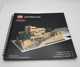 LEGO Frank Lloyd Fallingwater 21005 Complete Original Box, Manual & Extra Pieces