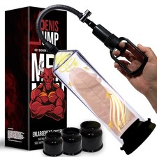 8" Pump Vacuum Penis Handsome UP Penis PUMP enlargement ENLARGER ENHANCER Male