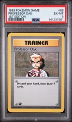 Professor Oak 88/102 Base Set 1st Edition Shadowless