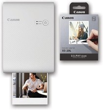 Canon SELPHY Square QX10 Wireless Compact Photo Printer - WHITE
