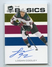 2023-24 Upper Deck The Cup Logan Cooley Rookie RC Auto The Basics - Utah