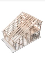Midwest Products 2-Story Town House Framing Kit Balsa Wood