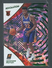 /88 New Year Emerald Ice DeAndre Ayton 2018-19 Panini Revolution Rookie RC #108