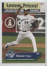 2012 Choice Vermont Lake Monsters Michael Ynoa #39 11pj
