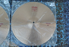    Bonham's Go-To-Crash New PAiSTe 2002 Series 16" Crash Cymbal   Lot L202
