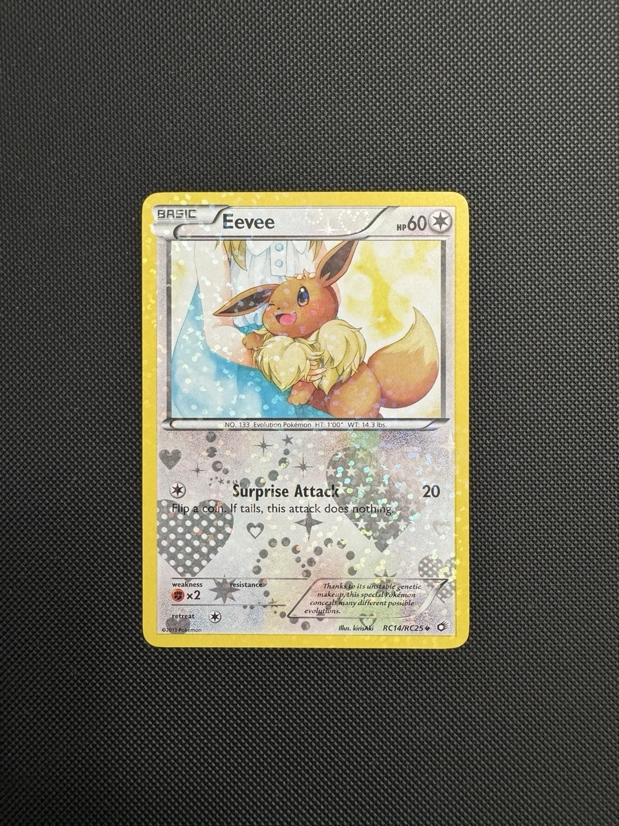 Eevee Pokémon TCG Legendary Treasures Individual Collectible Card