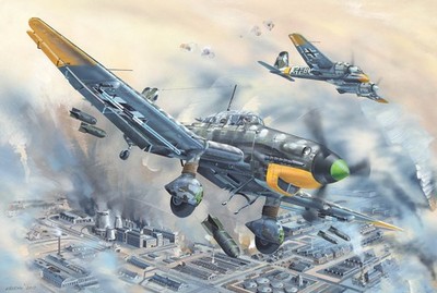 Trumpeter 02424 JUNKERS JU-87D-5 STUKA 1:24 Modellbausatz