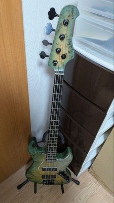 Bacchus Handmade Woodline CTM-4AC EWC / Electric Bass Guitar