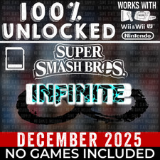 Super Smash Bros. Infinite Nintendo Wii SD Memory Card 100 UNLOCKED