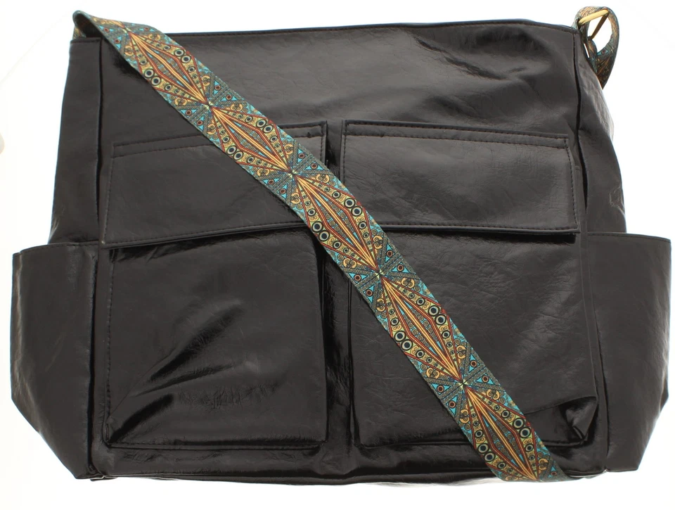 Womens Large Tote Bag Polly Zip black One Size