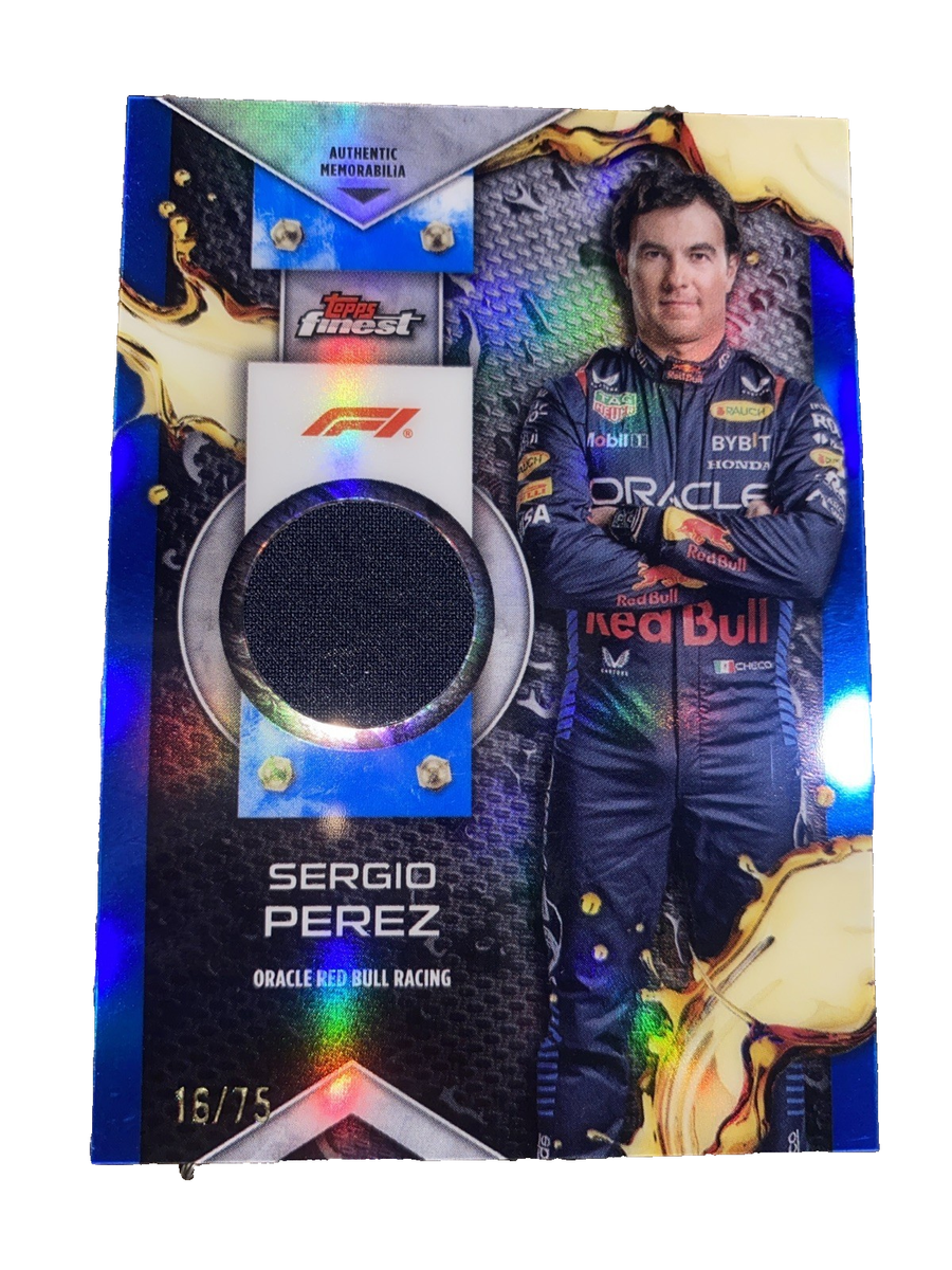 2024 Topps Finest Formula 1 F1 #F1R-PER Sergio Perez Patch 2024 Topps Finest Formula 1 F1 #F1R-PER Sergio Perez Patch