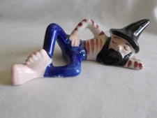 VINTAGE ARTMARK REDNECK HILLBILLY SALT OR PEPPER FIGURINE