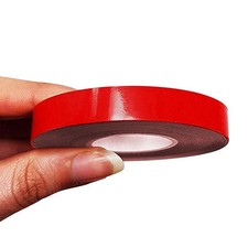 Trim Stripes Strisce Adesive per Auto, Rosso, 10 mm x 10 Mt