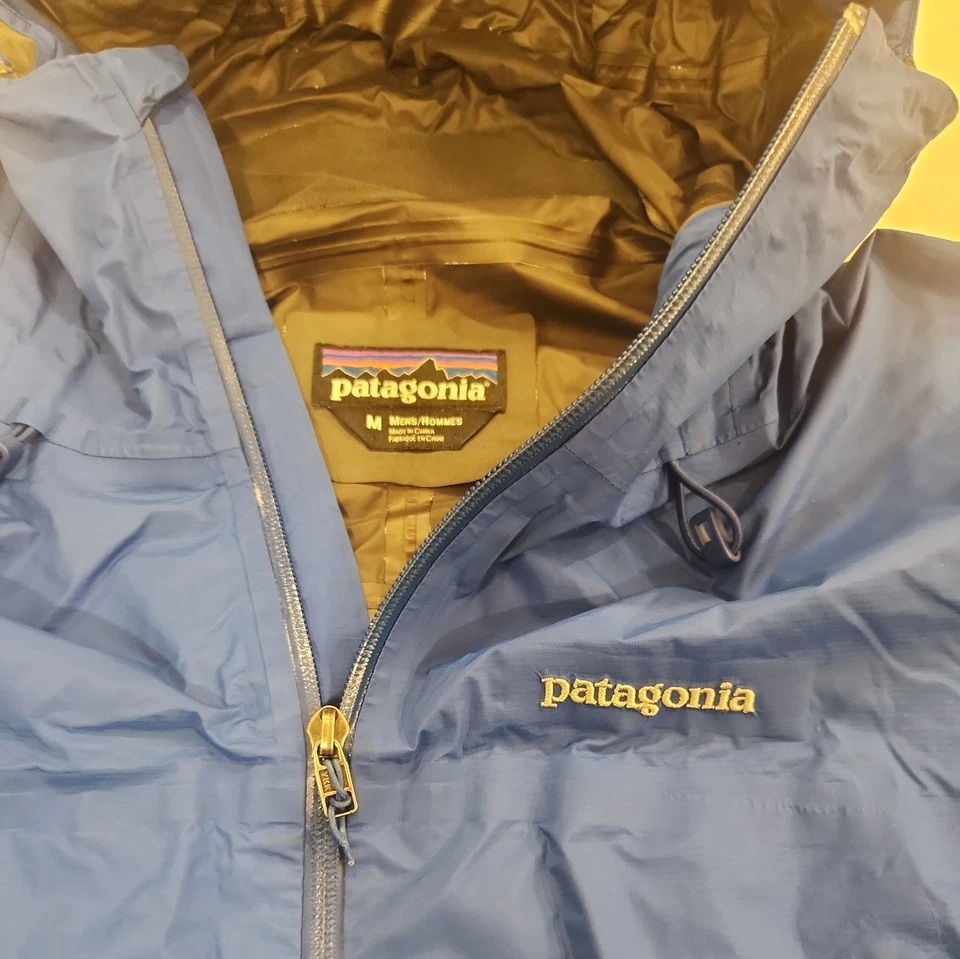 Patagonia Super Cell Jacket Men's Medium Blue Waterproof - Image 2 of 4