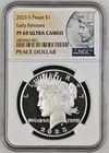 2023-S Proof $1 Peace Dollar NGC PF69 UCAM Early Releases
