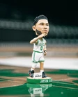 Celtics Exclusive Jayson Tatum Bobblehead Abu Dhabi White Jersey NBA Basketball