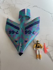 Vintage G.I. Joe Air Commandos Cloudburst 100  Complete w  Glider