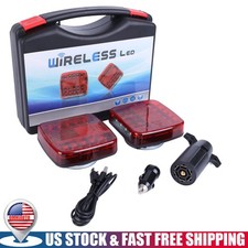 Wireless Trailer Lights Magnetic Set, IP67 Waterproof Car led Trailer Light