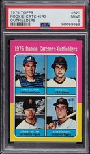 1975 Topps #620 Rookie Catchers-OutfieldersGary Carter RC HOFMarc HillDanny 